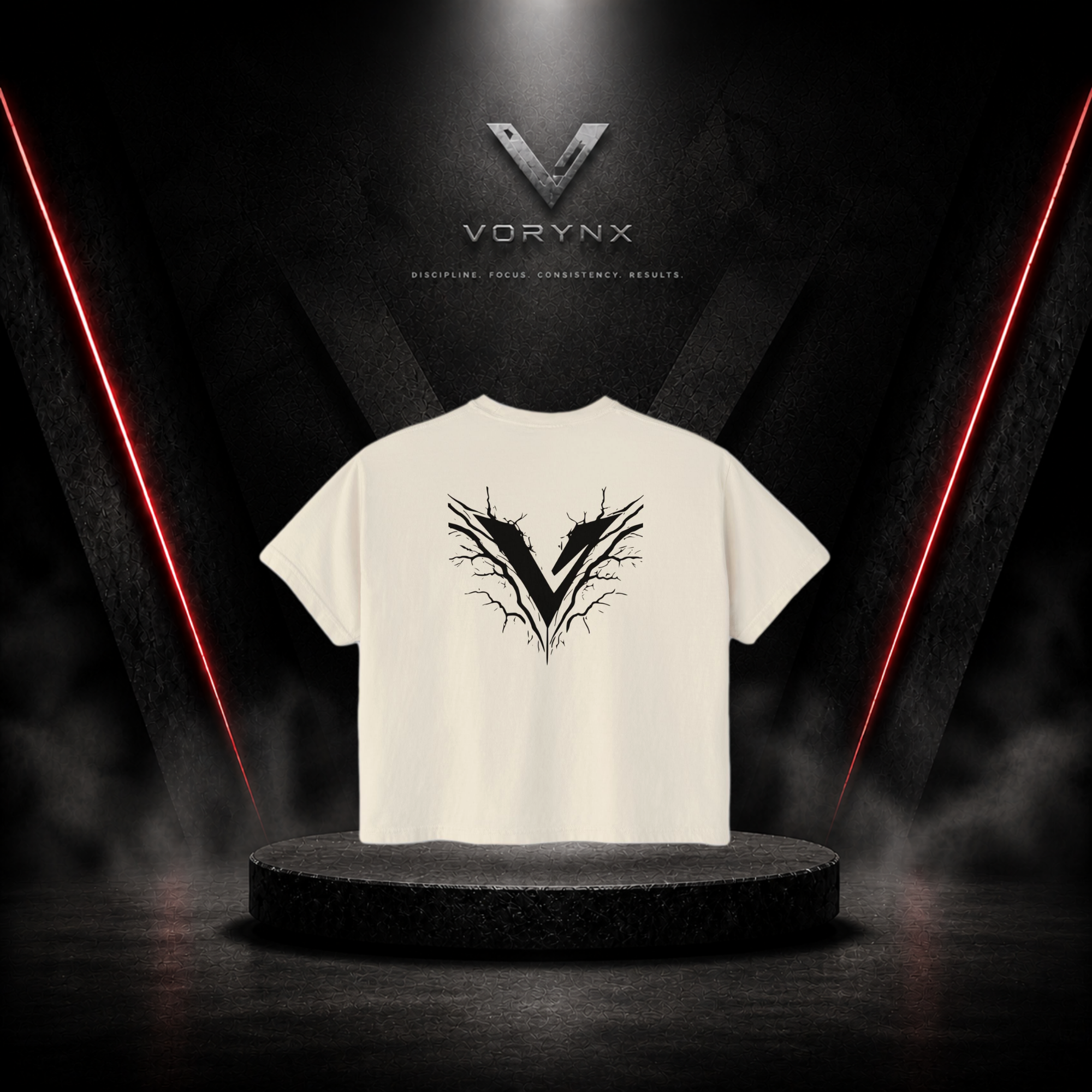 Energy Crop Tee - Black