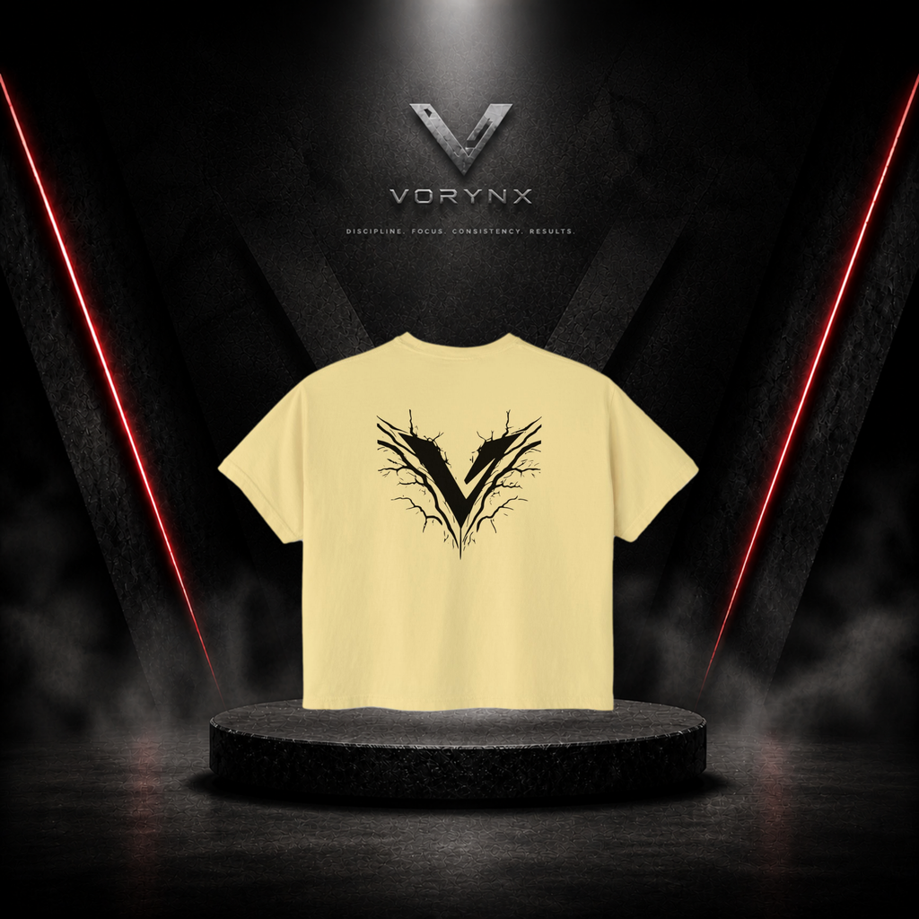 Energy Crop Tee - Black