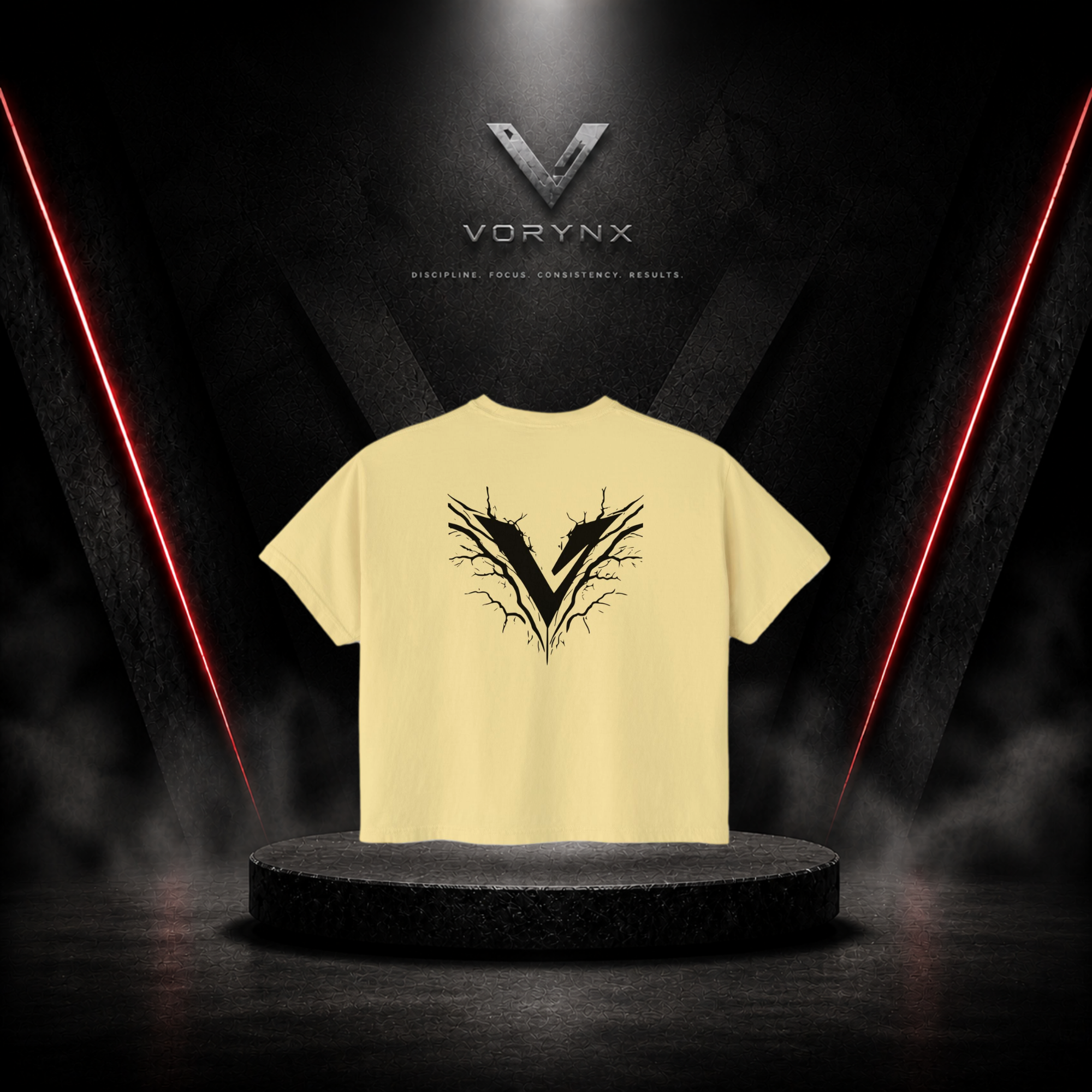 Energy Crop Tee - Black