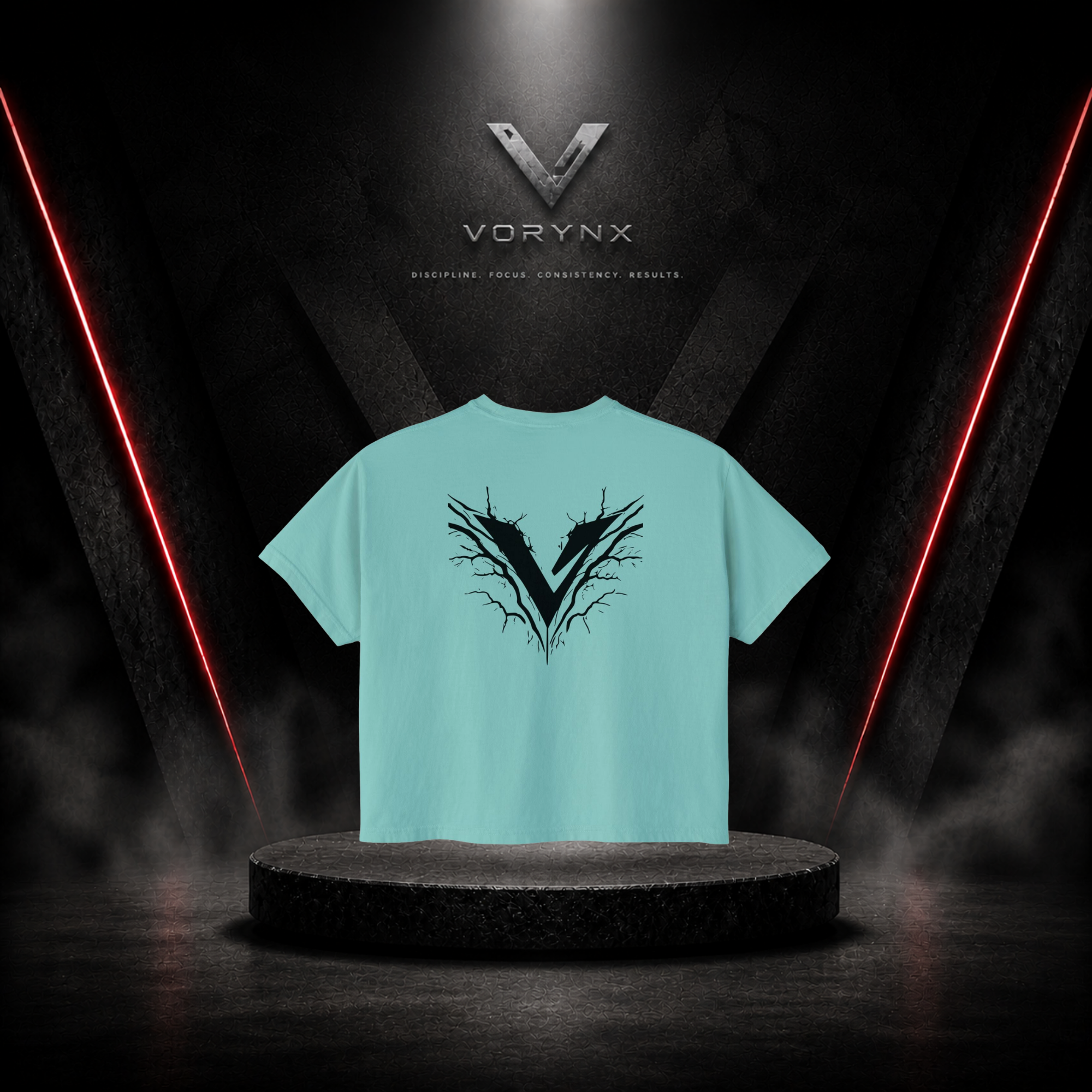 Energy Crop Tee - Black