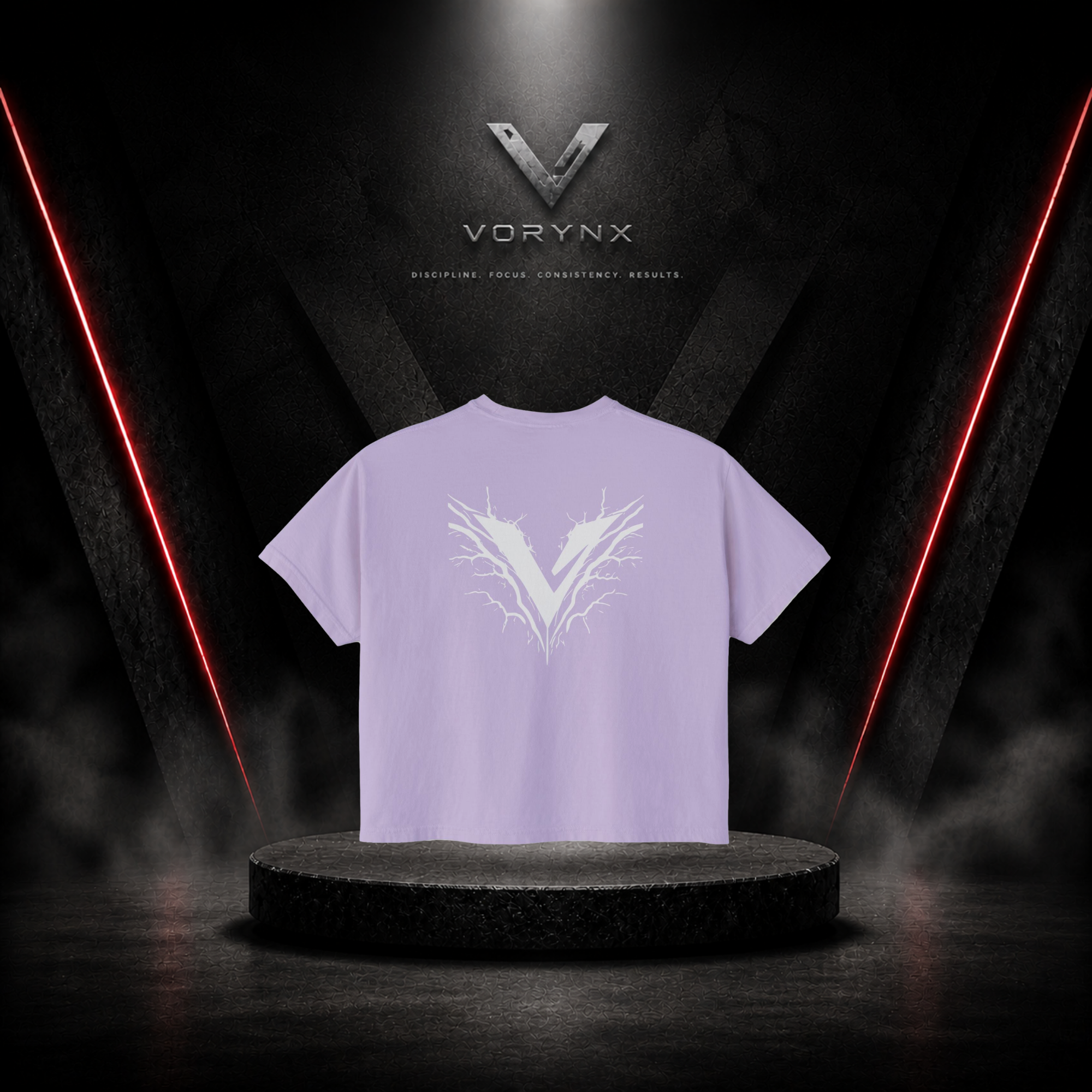 Energy Crop Tee - White
