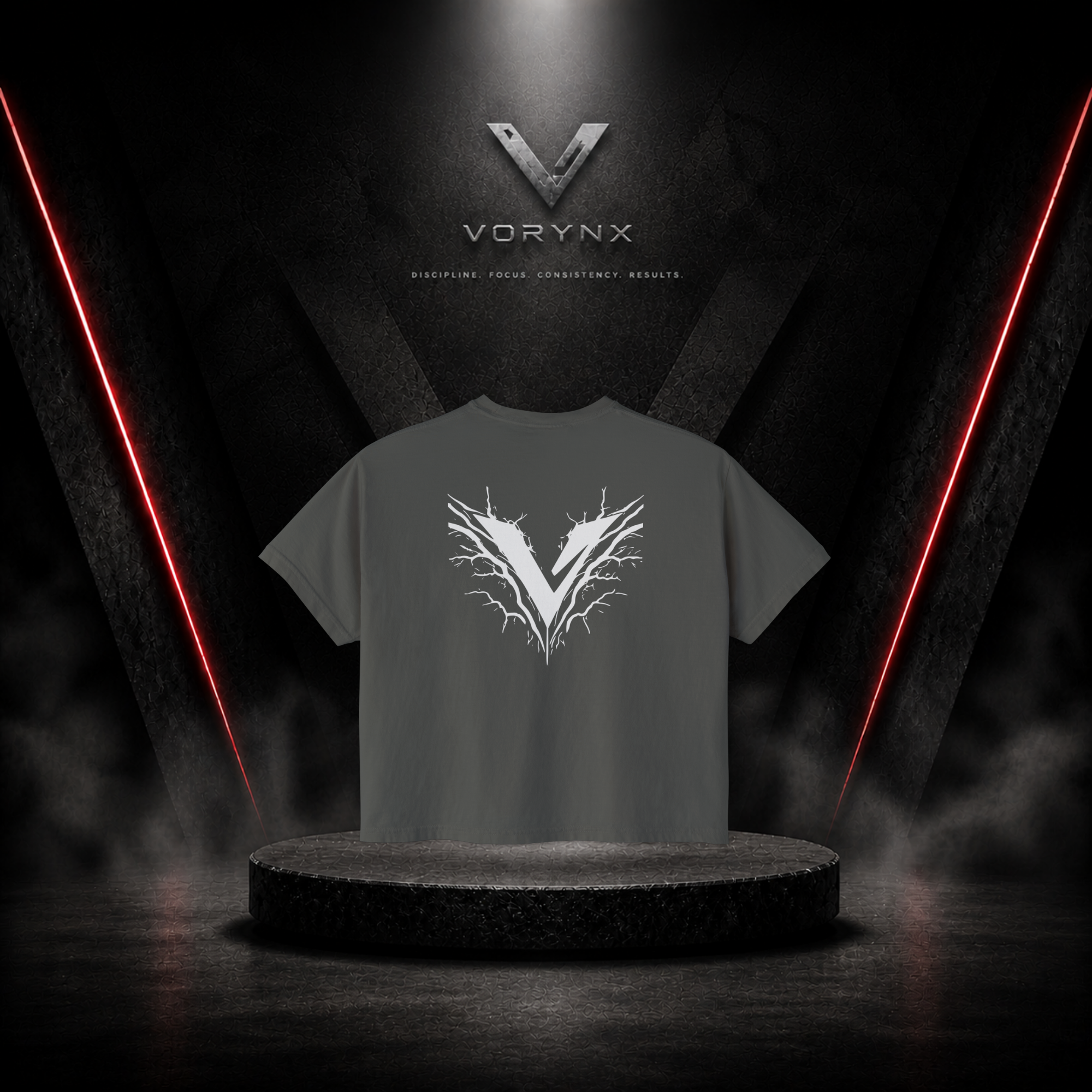 Energy Crop Tee - White