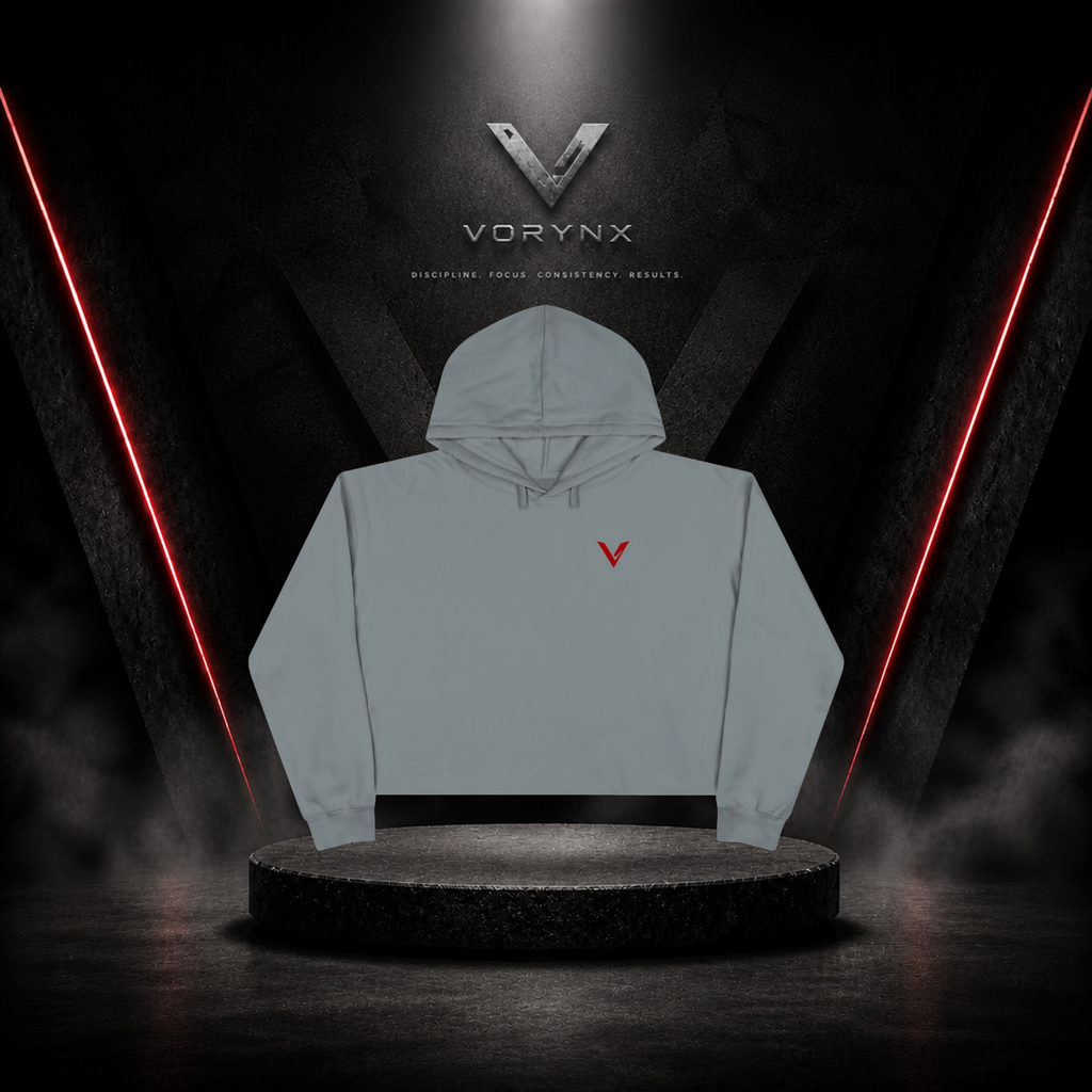 Energy Crop Hoodie - Red