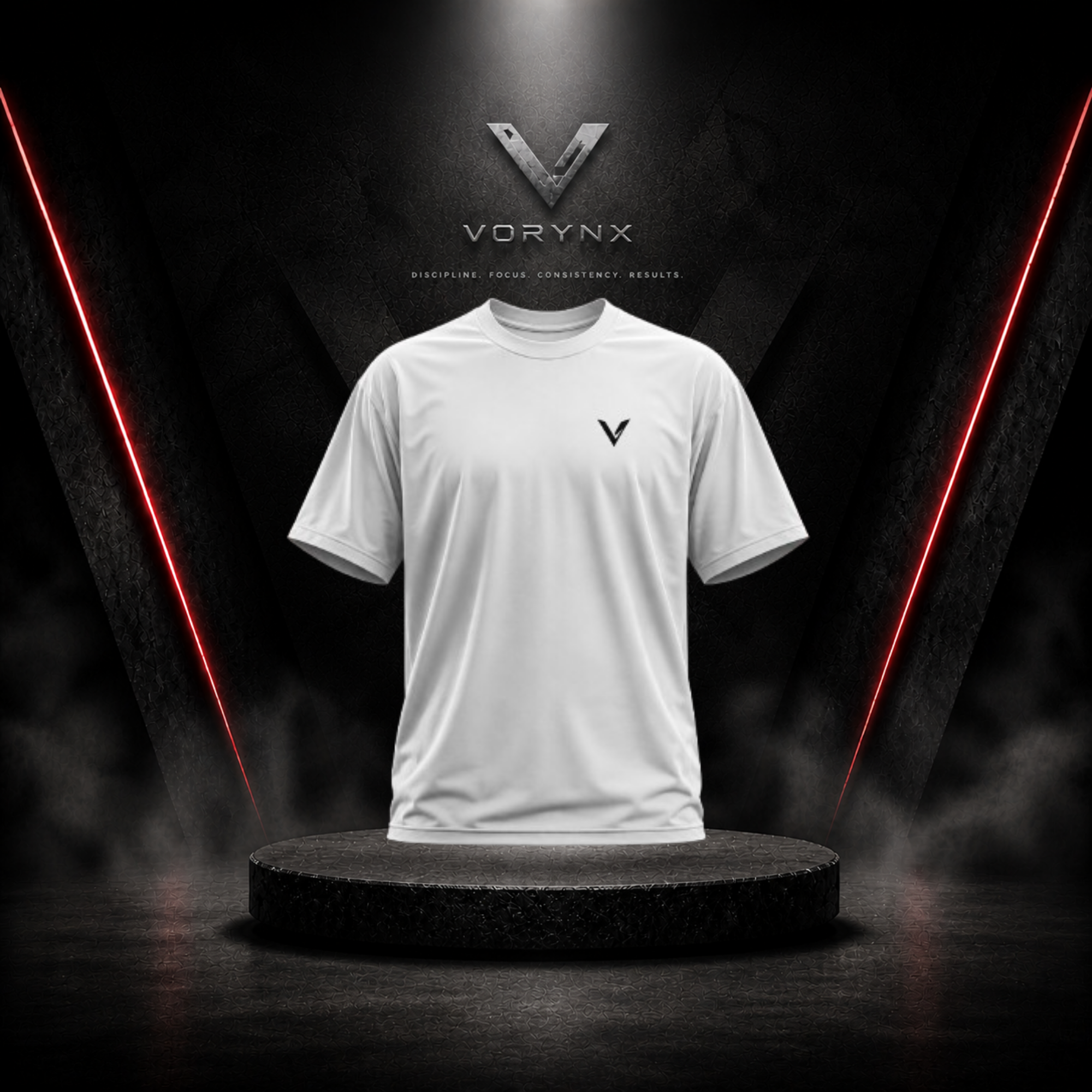 Discipline Oversized Tee - Black