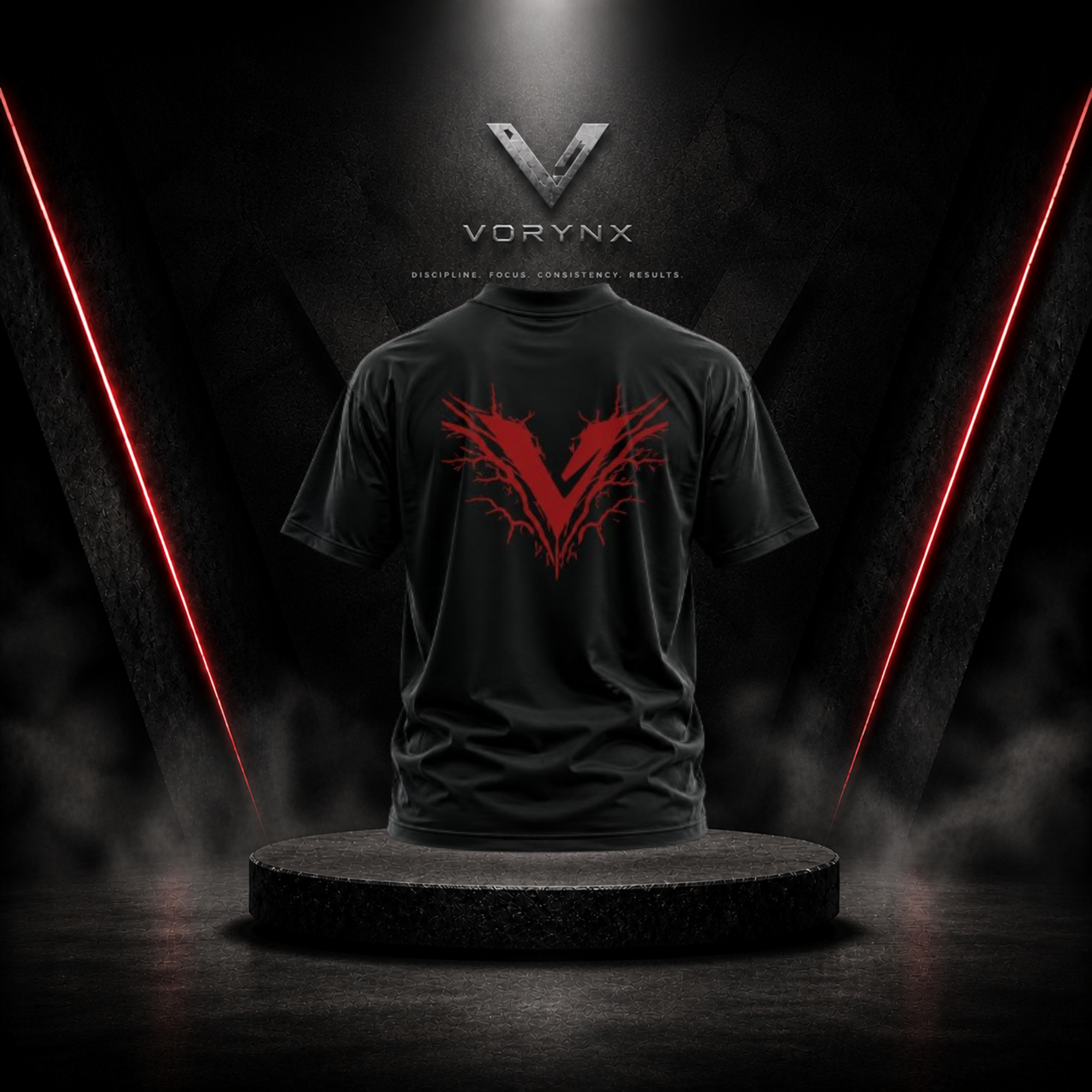 Energy Oversized Tee - Red
