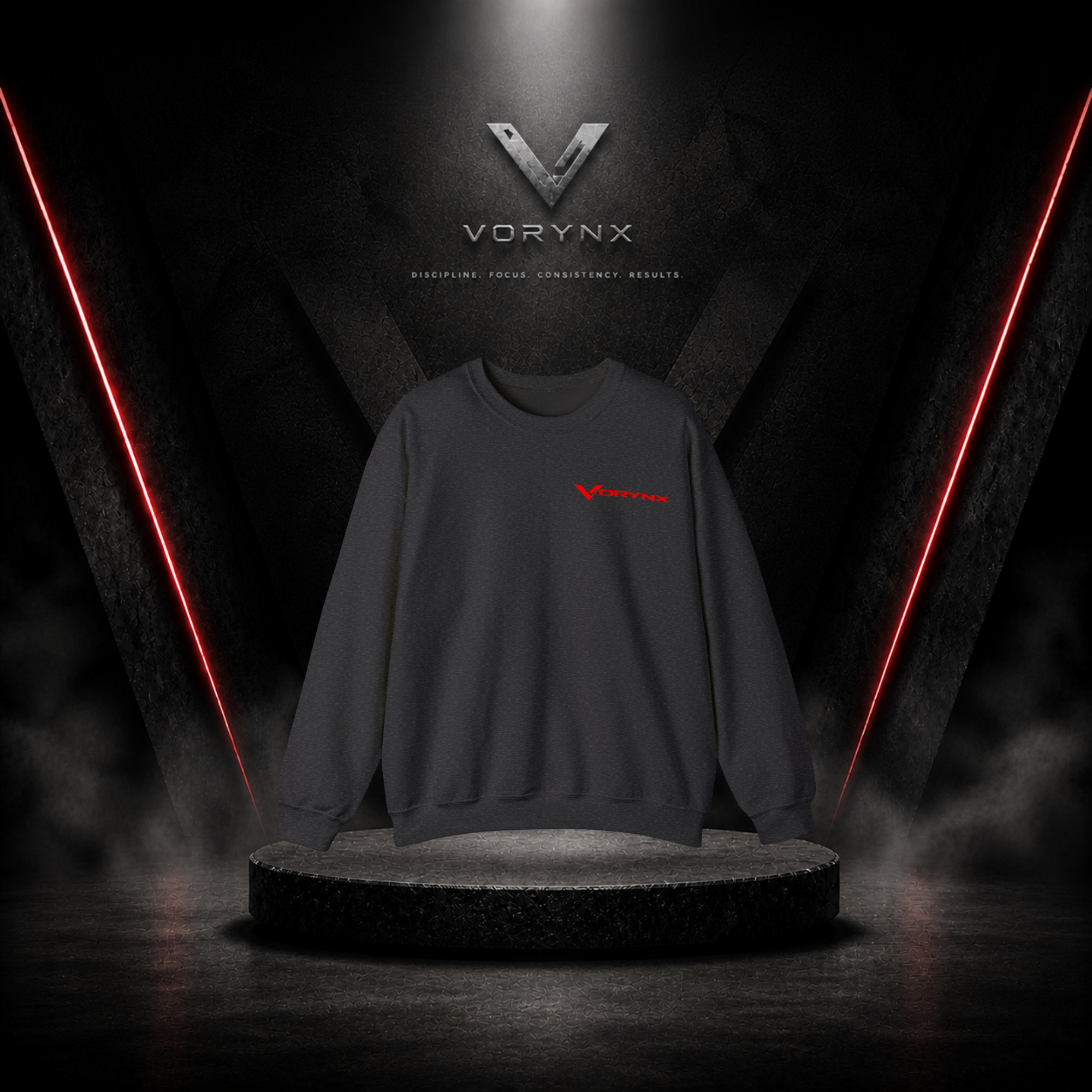 Signature Oversized Sweatshirt - Red