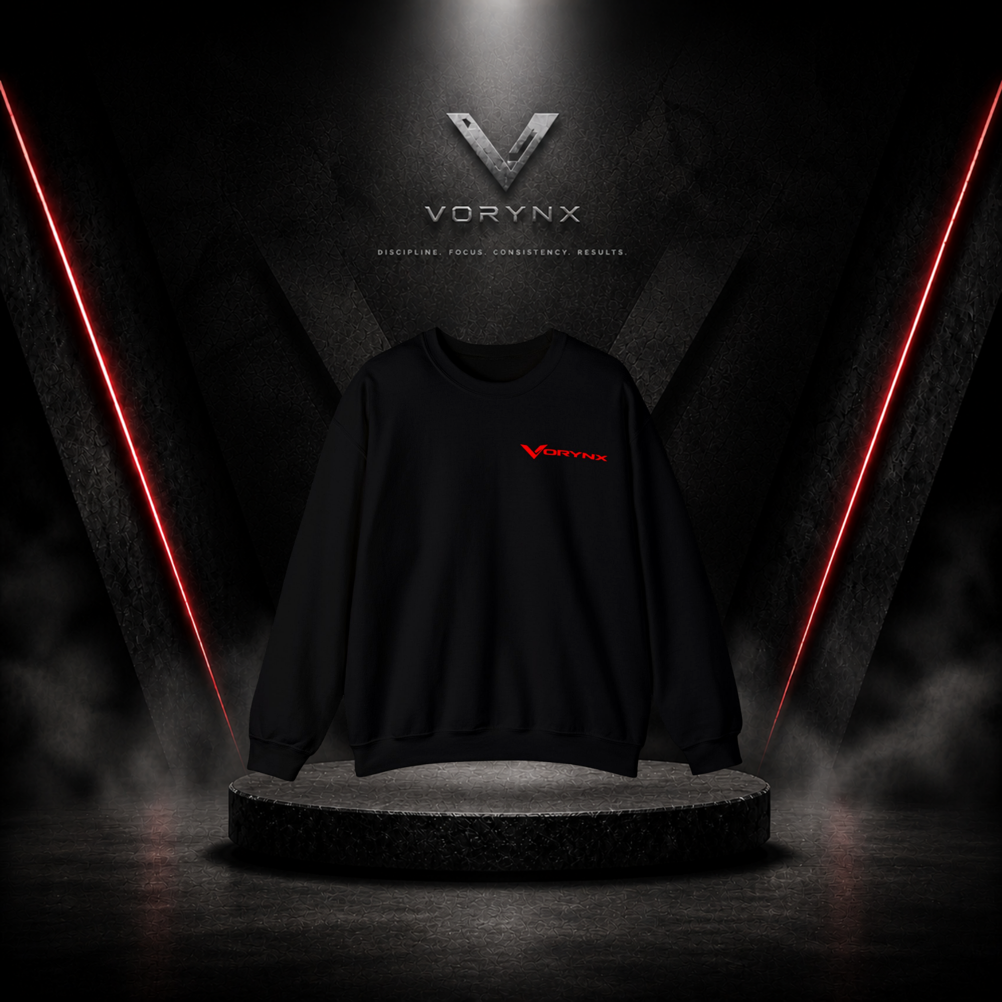 Signature Oversized Sweatshirt - Red