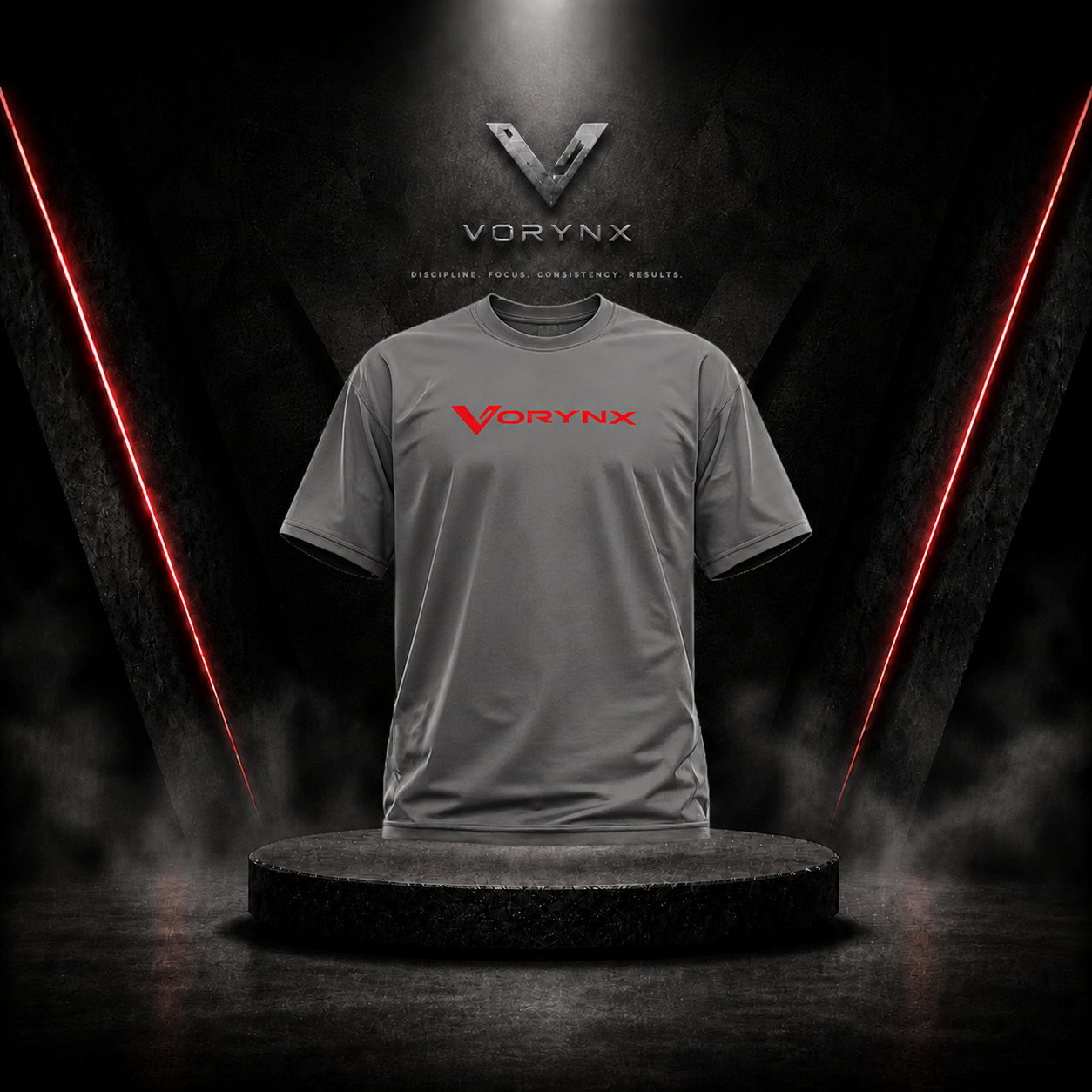 Signature Oversized Tee - Red